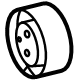Toyota 41651-0E090 Mount Cushion, Rear