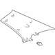 Toyota 62471-12841-B0 Upper Quarter Trim, Gray, Inner Passenger Side