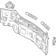 Toyota 58307-30891 Rear Body Panel