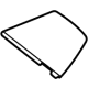 Toyota 55472-47090-B0 Upper Panel, Gray, Driver Side