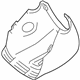 Toyota 45287-06220-C0 Lower Column Cover