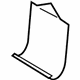 Toyota 71077-0C360-B0 Cover, Gray, Driver Side