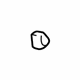 Toyota 55539-0C030 Blank Cover, Outer