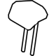 Toyota 71960-12C60-C4 Headrest, Center, Rear Passenger Side