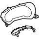 Toyota 55410-48180 Cluster Visor, Front