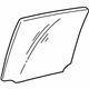 Toyota 68103-0C010-83 Moveable Glass, Green, Rear Passenger Side