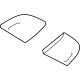 Toyota SU003-08502 Lens, Driver Side