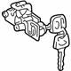 Toyota 69056-42020 Lock Cylinder