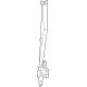 Toyota 73210-76211-A0 Belt & Retractor, Front Passenger Side