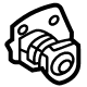 Toyota 72650-0C090 Lock Assembly, Passenger Side