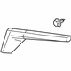 Toyota 53182-60050 Headlamp Cover, Dark Chrome, Driver Side