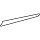 Toyota 63653-30010 Rear Trim, Passenger Side