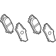 Toyota 04466-02460 Brake Pads, Rear