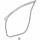 Toyota 67861-0E060 Door Weatherstrip, Passenger Side
