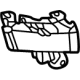 Toyota 52562-08010 Inner Support, Upper Passenger Side