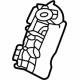 Toyota 52157-08020 Upper Retainer, Passenger Side