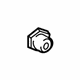 Toyota 90179-06359 License Molding Retainer Nut