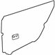 Toyota 67841-33030 Access Cover, Passenger Side