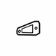 Toyota 69241-12160 Handle, Outside Pad, Front