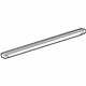 Toyota 68173-06082 Belt Weatherstrip, Inner Passenger Side