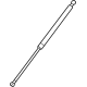Toyota 53450-62010 Support Strut, Driver Side