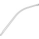 Toyota 75753-0E050 Frame Molding, Upper Passenger Side