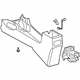 Toyota 58910-02120-B0 Console Base, Dark Gray, Rear