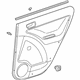 Toyota 67630-01221-B0 Door Trim Panel, Gray, Passenger Side