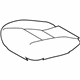 Toyota 71072-0E270-B2 Cushion Cover, Gray, Driver Side
