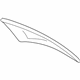Toyota 64814-17010 Dam, Rear Upper