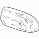 Toyota 87931-52C70 Mirror Glass, Passenger Side
