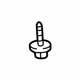 Toyota 90119-14050 Engine Cradle Bolt, Front