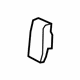 Toyota 71692-60051-A1 Hinge Cover, Sand, Rear Passenger Side