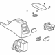 Toyota 58901-35120-E0 Console Assembly, Rear