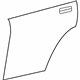 Toyota 67114-48020 Outer Panel, Driver Side