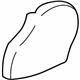 Toyota 71861-0C030-B0 Track Cover, Inner Passenger Side