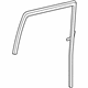 Toyota 68142-0C040 Glass Run, Passenger Side