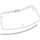 Toyota 68105-0E050 Lift Gate Glass, Rear