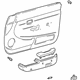 Toyota 67610-04230-B0 Door Trim Panel, Passenger Side