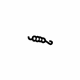 Toyota 90506-05002 Tension Spring, White
