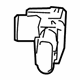 Toyota 89341-33160-B4 Parking Sensor, Silver, Front