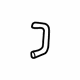 Toyota 16261-0D010 By-Pass Hose