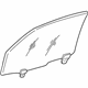 Toyota 68101-60241 Glass Sub-Assembly, Front Door, Passenger Side