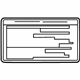 Toyota G92A1-0E010 Caution Label