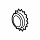 Toyota 13521-0H010 Crankshaft Gear