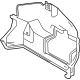 Toyota 64721-30350-C0 Trunk Side Trim, Inner Passenger Side