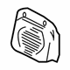 Toyota 86269-04010-B0 Speaker Grille