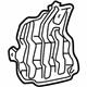 Toyota 58327-17030 Heat Shield, Front Passenger Side