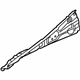 Toyota 53705-WB001 Rail Reinforcement, Passenger Side