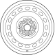 Toyota 4261B-0E060 Wheel, Spare